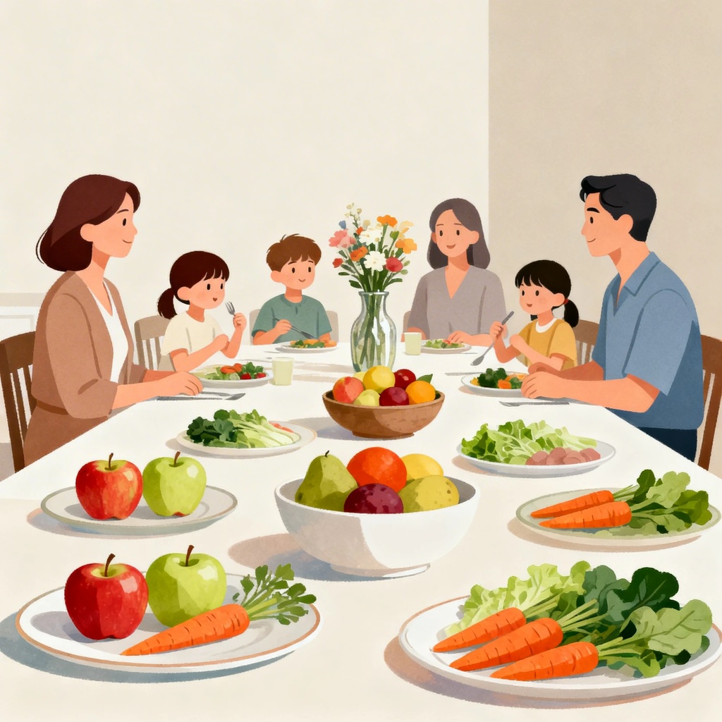 Jak wprowadzić zdrowe nawyki żywieniowe w rodzinie